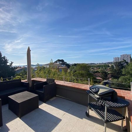 Haut De Villa Vue Mer La Seyne-sur-Mer Exteriér fotografie