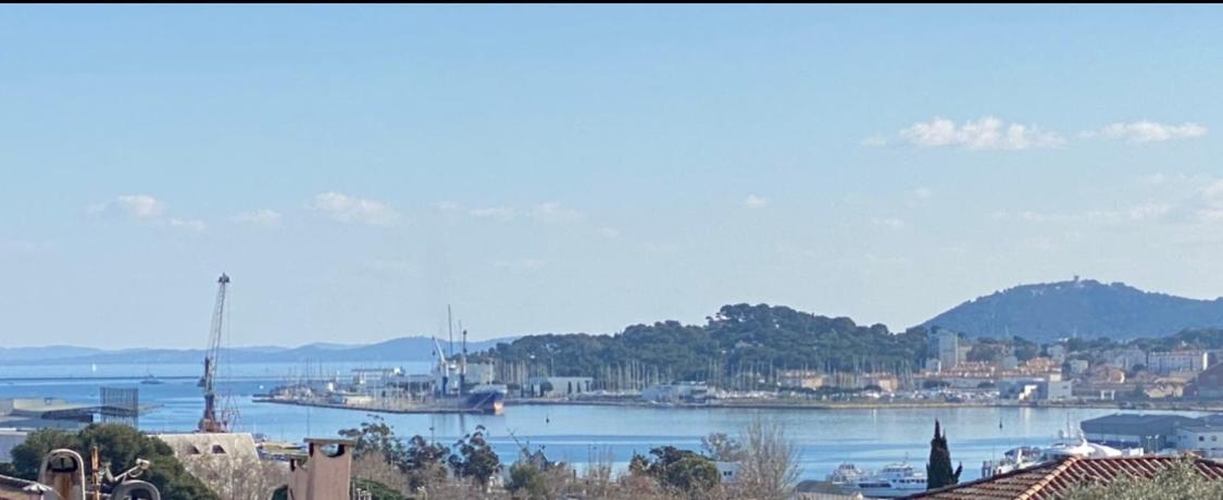 Haut De Villa Vue Mer La Seyne-sur-Mer Exteriér fotografie